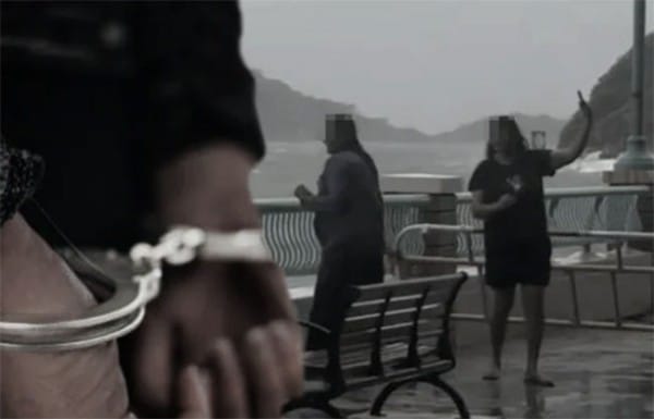 ஹோங்கொங் நாட்டில் ஆபத்தான் புயலில் செல்பி எடுக்க முற்பட்ட இலங்கை குடும்பப் பெண் கைதானது ஏன்? வீடியோ