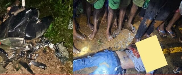 மாங்குளத்தில் மோட்டார் சைக்கிளுடன் மோதிய பவுசர்; இளைஞர் உயிரிழப்பு.. பெண் காயம்.!