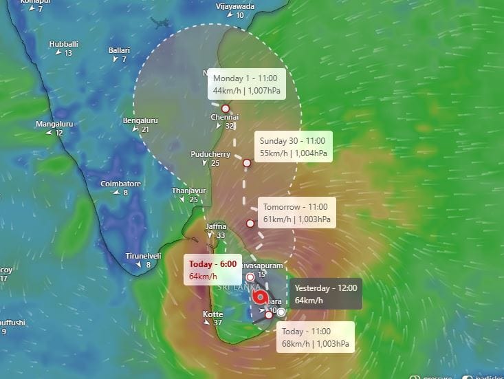 இலங்கையை புரட்டிப் போட்ட 'டிட்வா' (Ditwah) புயல்: 56 பேர் பலி - முழுமையான கள நிலவரம்
