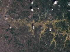 செயற்கைக்கோள் மூலம் வெளிச்சத்துக்கு வந்த களனி கங்கை வெள்ளப் பாதிப்பு !