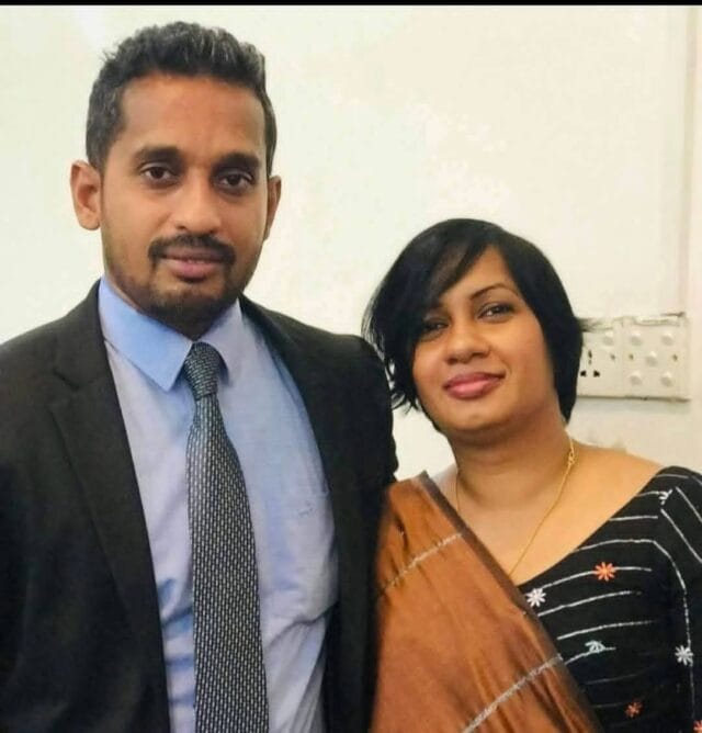 சட்டத்தரணியையும் மனைவியையும் கொலை செய்ய பயன்படுத்தப்பட்ட கார் எரிந்த நிலையில் மீட்பு