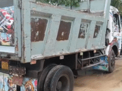 கிளிநொச்சியில் அதிகாலையில் துப்பாக்கிச் சூடு; தப்பியோடிய டிப்பர் சாரதி!