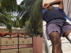 யாழில் நள்ளிரவு வீட்டு புகைக்கூடு வழியாக கீழ் இறங்கி கொடூர வாள் வெட்டு!