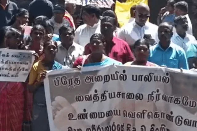 இலங்கையில் கொடூரம்! பிரேத அறையில் கிடந்த யுவதியின் சடலம் மீது 3 சிற்றுாழியர்கள் மாறி மாறி துஸ்பிரயோகம்!