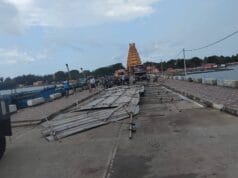 நயினாதீவைப் புரட்டி எடுத்த மினி சூறாவளி! வீடியோ