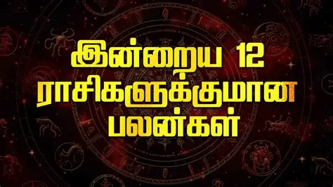 இன்றைய (12.04.2026) ராசி பலன்கள்