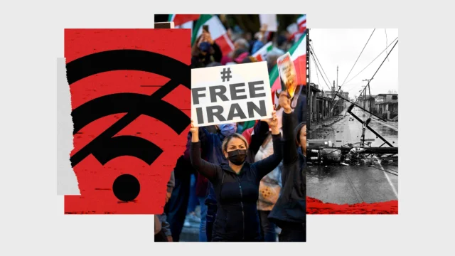 ஈரானின் 99% இணையம் முடக்கம் – உலகப் பொருளாதாரம் சரிவு – வளைகுடா நாடுகளில் வெடிக்கும் ஏவுகணைகள் – தாக்கப்பட்ட எண்ணெய் கப்பல்கள்