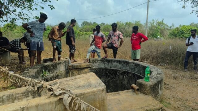யாழில் கிணறு ஒன்றில் அடையாளம் தெரியாத சடலம்! அருகில் மோட்டார் சைக்கிள்! கொலையா?
