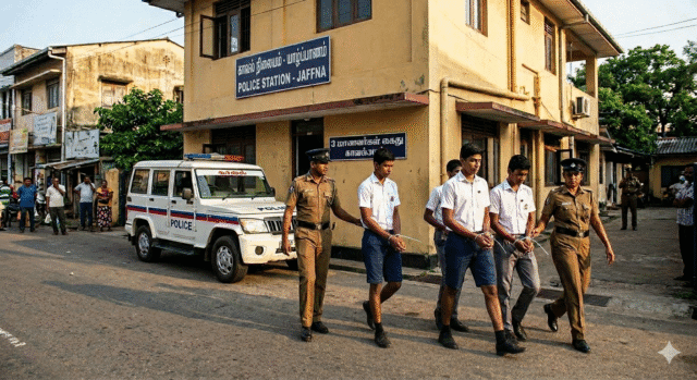 யாழில் ஆசிரியைகள், மாணவிகளின் இரகசிய புகைப்படங்கள் வெளியாகின! 17 வயதான 3 மாணவர்கள் கைது!!