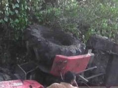 உழவு இயந்திரம் கவிழ்ந்து விபத்து – இளைஞன் பலி!