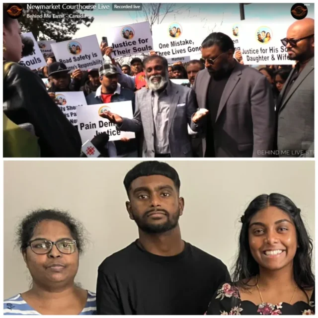 கனடாவில் விபத்தில் இறந்த தமிழ் குடும்பத்திற்கு நீதி கோரி பெரும் ஆர்ப்பாட்டம்! நடந்தது என்ன? வீடியோ இணைப்பு