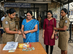 சிறைக்குள் இருந்த மகனுக்கு பிஸ்கட்டுக்கள் வைத்து போதைப்பொருள் கொடுக்க முற்பட்ட 36 வயது அம்மாவும் 19 வயது மகளும் கைது! திருந்தவே மாட்டார்களா?