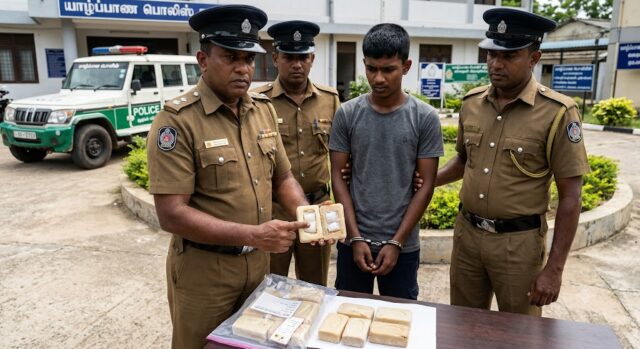 யாழில் சவர்காரத்தினுள் ஹேரோயின் கடத்திய கில்லாடி பிடிபட்டது எப்படி?