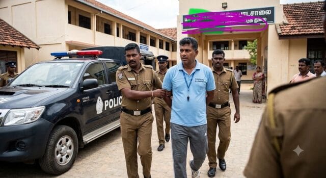 தமிழர் பகுதி பாடசாலை ஒன்றில் அதிர்ச்சி..! நீண்ட காலமாக பல மாணவிகளை பாலியல் துஷ்பிரயோகம் செய்ததாக உடற்கல்வி ஆசிரியர் கைது!
