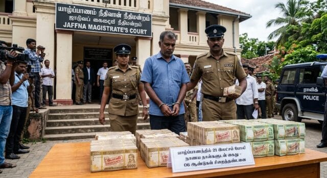 யாழில். 21 இலட்ச போலி நாணய தாள்களுடன் கைதானவருக்கு 06 ஆண்டுகள் சிறை!