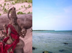 யாழில் அம்மன் சிலை ஒன்று கரை ஒதுங்கியுள்ளது!