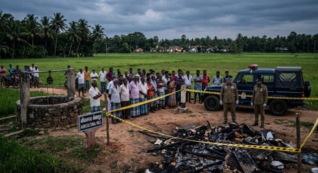 யாழில் காவாலி ஒருவன் தீயில் எரிந்து மரணம்!! தாயார் சிம் காட் எடுக்க IC கொடுக்கவில்லையாம்!!
