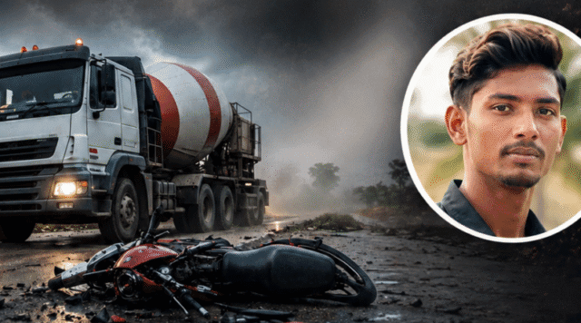 அதி வேகம்! 24 வயது வரதராஜா பிரணவன் பலி!