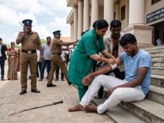 யாழில் நீதிமன்றில் சாட்சியமளித்த இளைஞர் மீது வாள்வெட்டு!