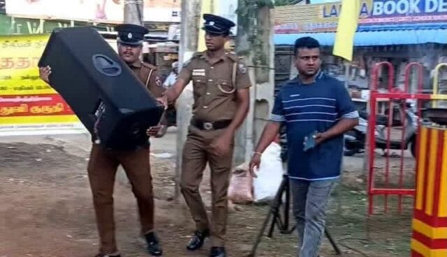 யாழில். தியாக தீபத்தின் நினைவிடங்களில் பொலிசார் அட்டகாசம்!
