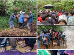 நுவரெலியா நீர்வீழ்ச்சியில் குளிக்கச் சென்ற இருவர் நீரில் மூழ்கி உயிரிழப்பு