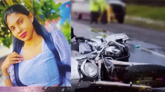 பள்ளிக்கூட பருவத்திலிருத்தே காதல்! தலைக்கவசம் இன்றி காதலியை மோட்டார் சைக்கிளில் ஏற்றிச் சென்ற காதலன்! காதலி விபத்தில் பலியானதால் காதலன் எடுத்த முடிவு!