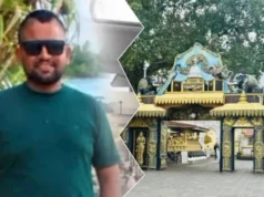 யானைக்கு பழம் கொடுக்கச் சென்றவர் யானையால் துாக்கி அடிக்கப்பட்டு பலி!!